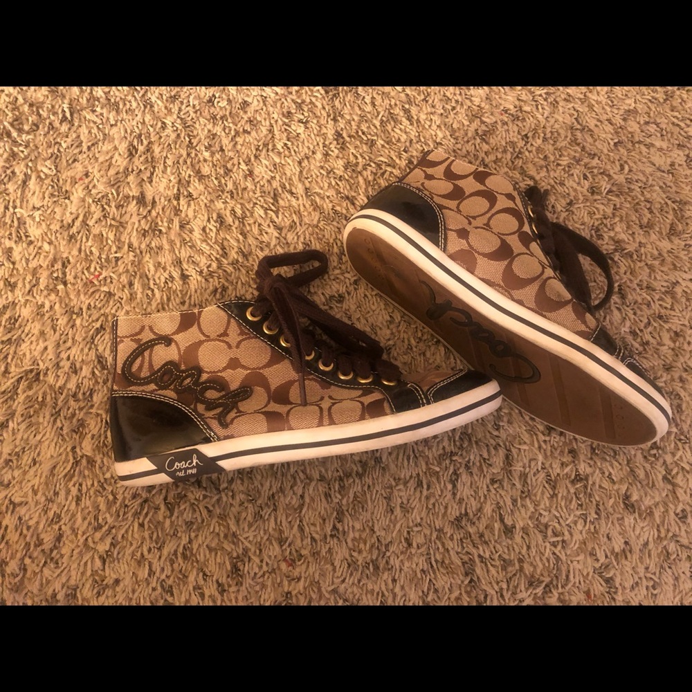 Women’s High Top Coach Sneakers